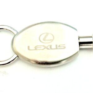 Genuine Lexus Keychain Stainless Steel Solid Original Show The Pride Collectible